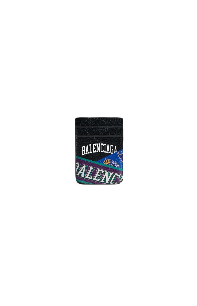 Cash Magnet Card Holder in Black/multicolor