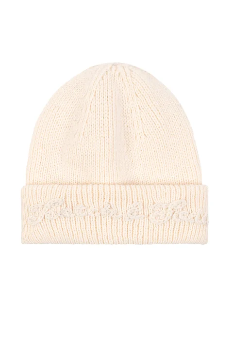 Шапка S&S Chain Stitch Cuff Beanie SSM53005 280 ivory