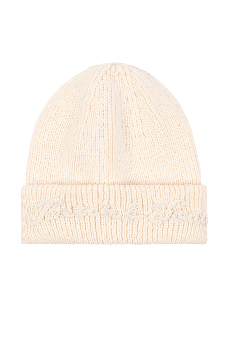 Шапка S&S Chain Stitch Cuff Beanie SSM53005 280 ivory