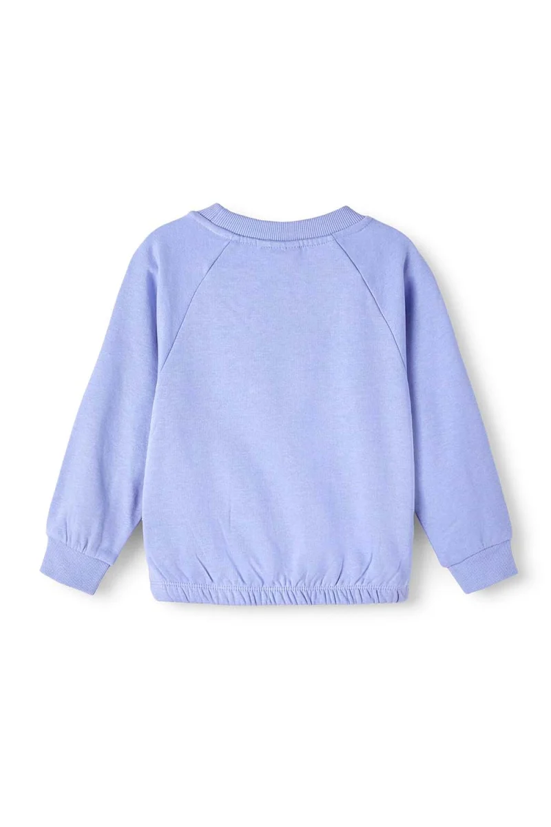Детски Суитшърт Nmfruna Ls Sweat Bru Camp 13205917 17-3930 TCX Jacaranda — снимка 2