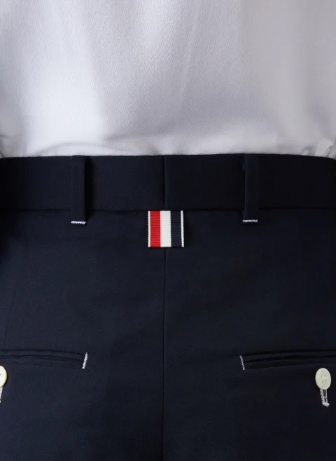 Панталон с вълна 'School Uniform' Thom Browne — снимка 3