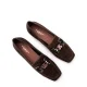 Дамски кафяви мокасини Adele TOSCA BLU — снимка 4