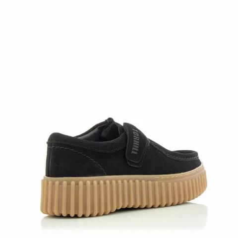 Дамски Ежедневни CLARKS – 26172044 TORHILL BEE BLACK SDE — снимка 3
