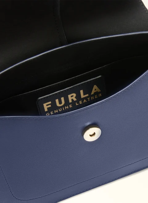 Чанта Furla Flow Medium Nuvola Blu Reale — снимка 6