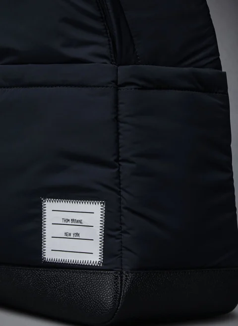 Раница с кожени детайли Thom Browne — снимка 4