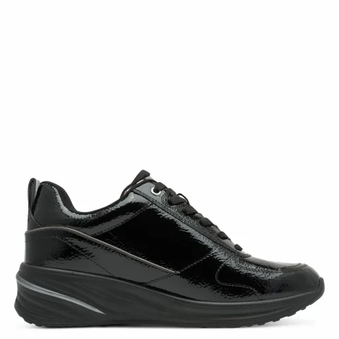 Дамски Сникърс TAMARIS – 1-23754-45-018 BLACK PATENT — снимка 2