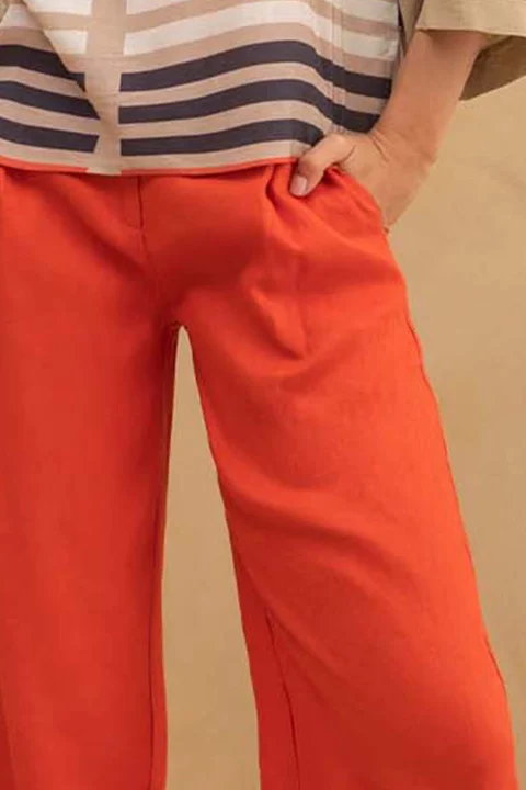 Панталон 23.03.14 terracotta — снимка 2
