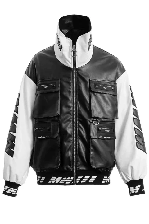 Яке Funnel Neck Logos MW094070892 black