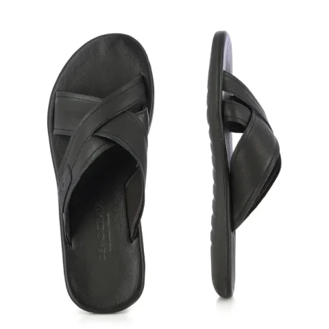 Мъжки Ежедневни Чехли DEMOCRATA – 015142-001 ZION BLACK — снимка 5
