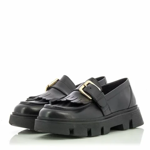 Дамски Лоуфър GEOX – D36UAC D VILDE BLACK — снимка 3