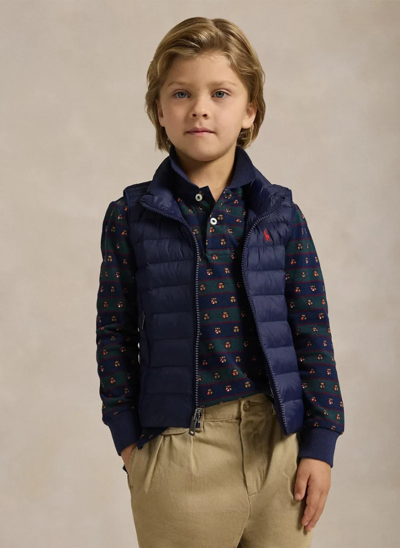 Капитониран елек Ralph Lauren Kids 2-7 — снимка 3