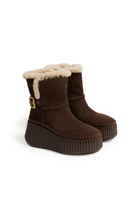 Nama Ankle Boots in Brown — снимка 2