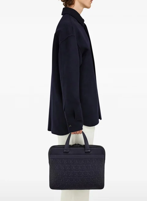 Чанта тип куфарче 'Gancini' Ferragamo — снимка 6