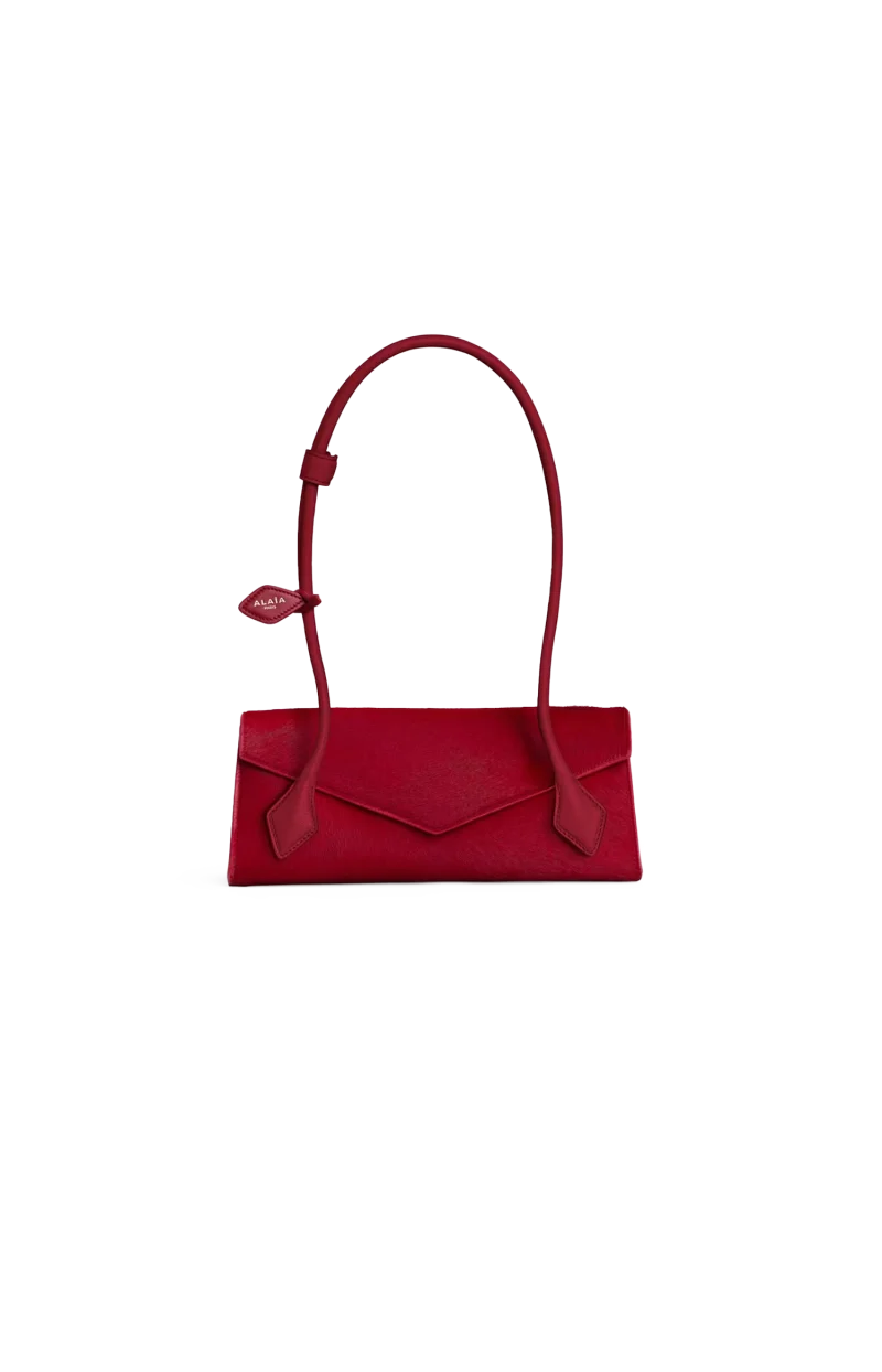 Le Teckel Flap Small Bag in Haircalf
