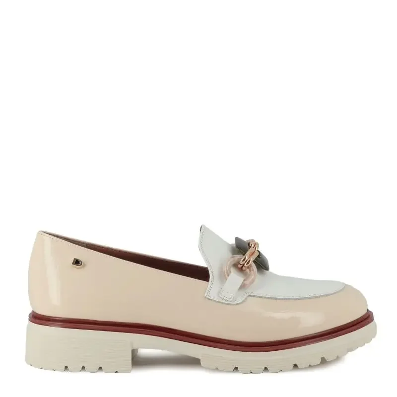 Дамски Лоуфър DONNA SERENA – 8B5600DM GOLDES BEIGE/WHITE