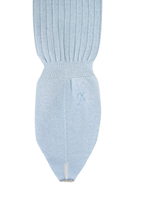 Mid Calf Thong Sock in Baby Blue — снимка 2