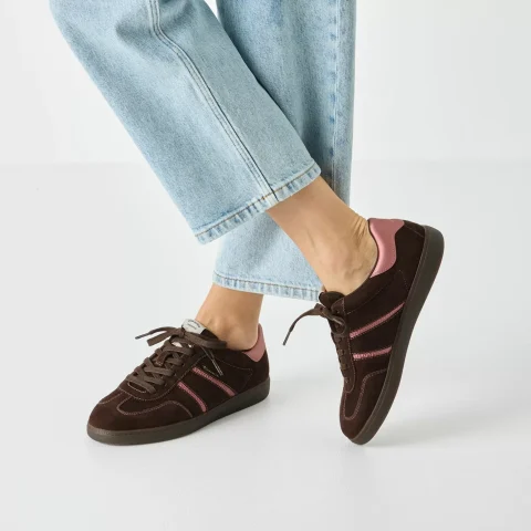 Дамски Сникърс TAMARIS – 1-23624-43-368 MOCCA/ROSE — снимка 6