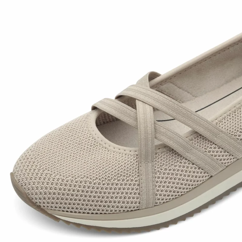 Дамски Ежедневни Jana Softline – Jana Softline BEIGE/GOLD — снимка 4