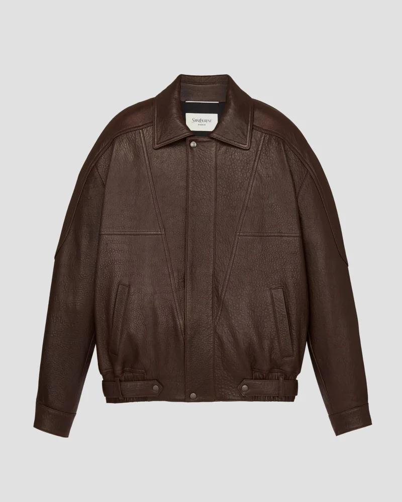 Jacket in Bubbled Lambskin