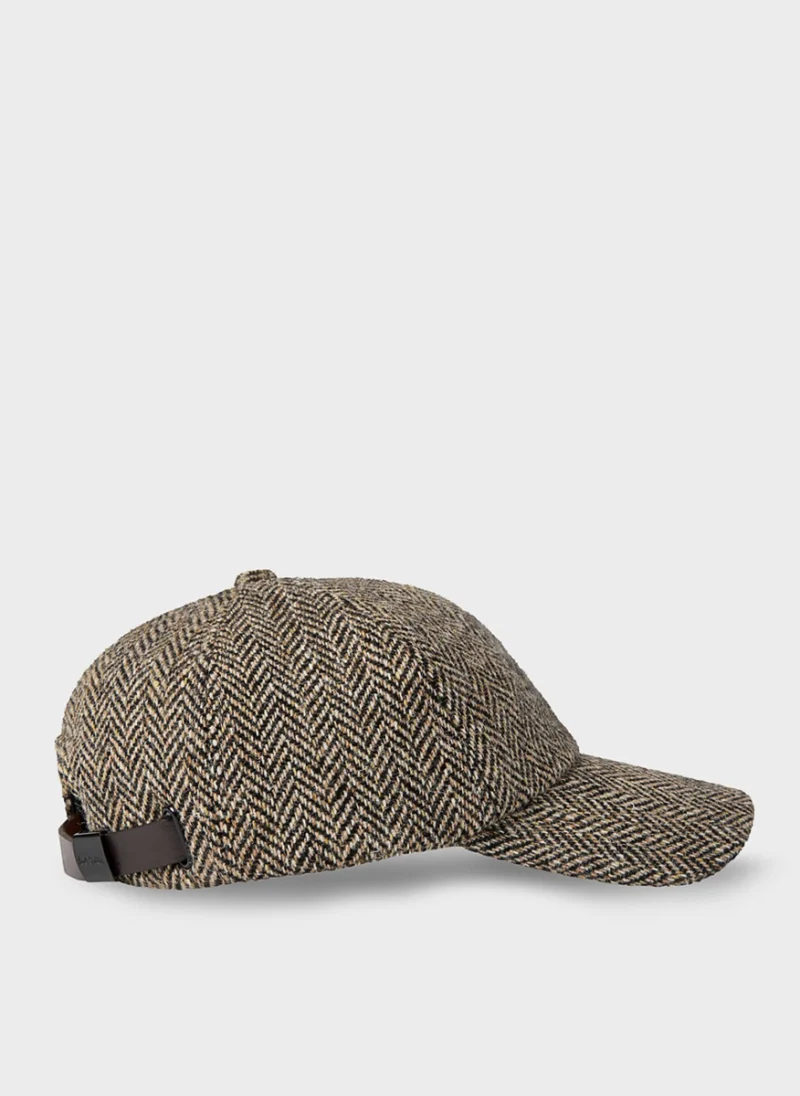 Шапка с козирка от туид Paul Smith — снимка 2