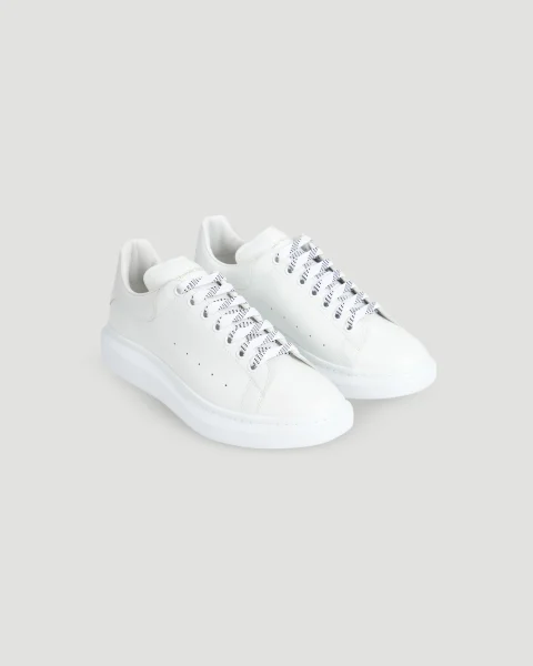 Larry Oversized Sneaker in White — снимка 2