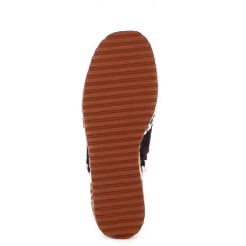 Дамски Чехли На Платформа CARLO FABIANI – 082-413 COFFEE — снимка 4