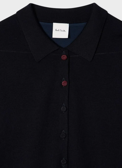 Полошърт от мерино Paul Smith — снимка 6