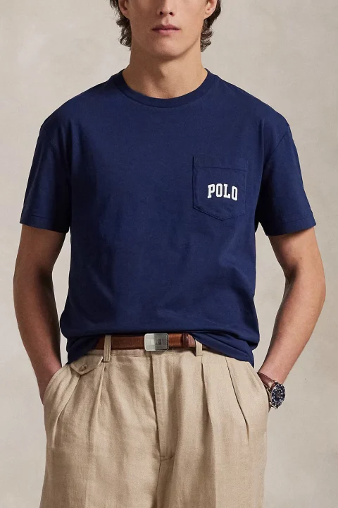 T-Shirt Sscnpktm12-Short Sleeve 710974585001 410 navy — снимка 2