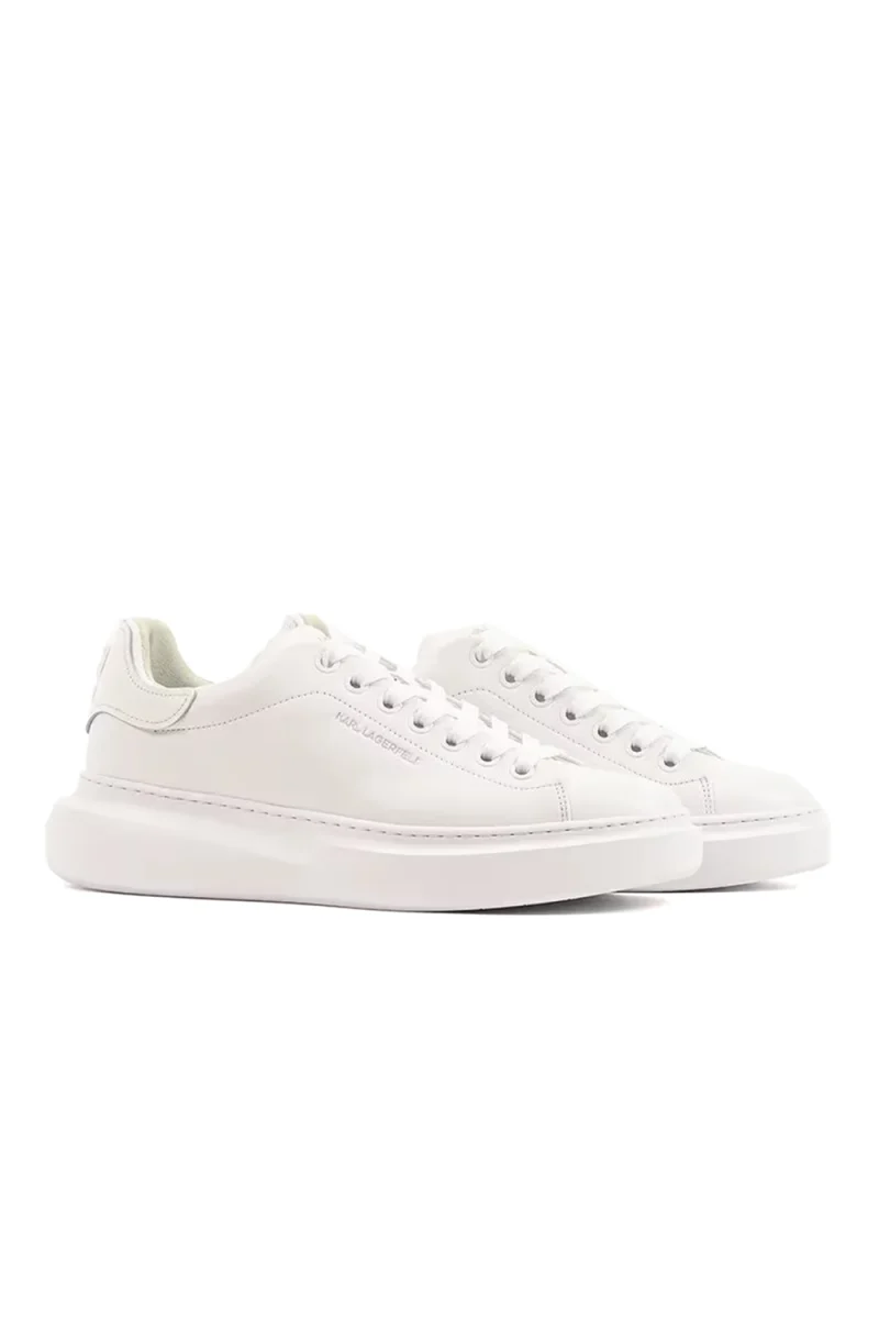Sneakers Kore Karl Nft Relief KL56525 01w-white lthr / mono — снимка 2