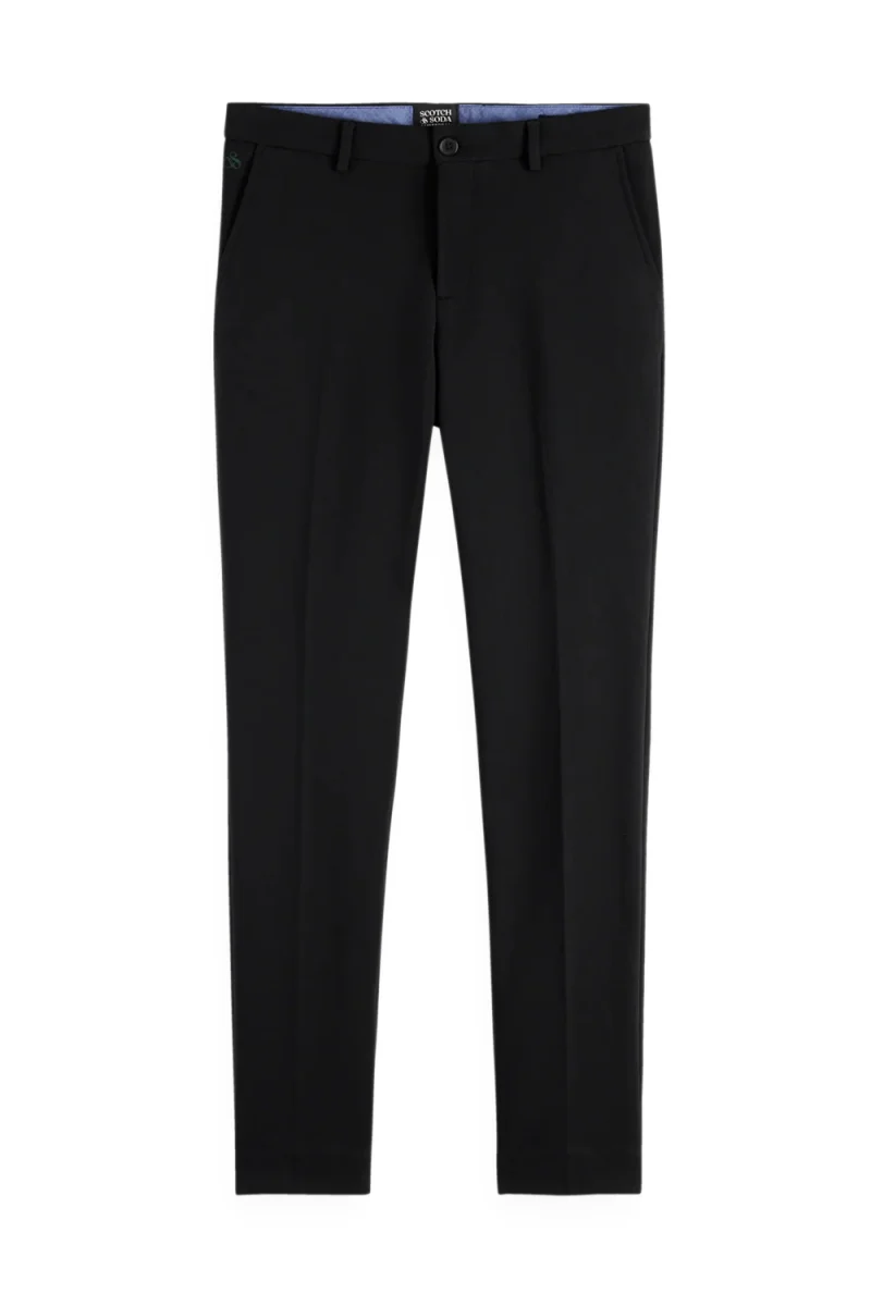 Панталон Mott Tailored Knitted Yarn Dyed Chino 181557 001 black
