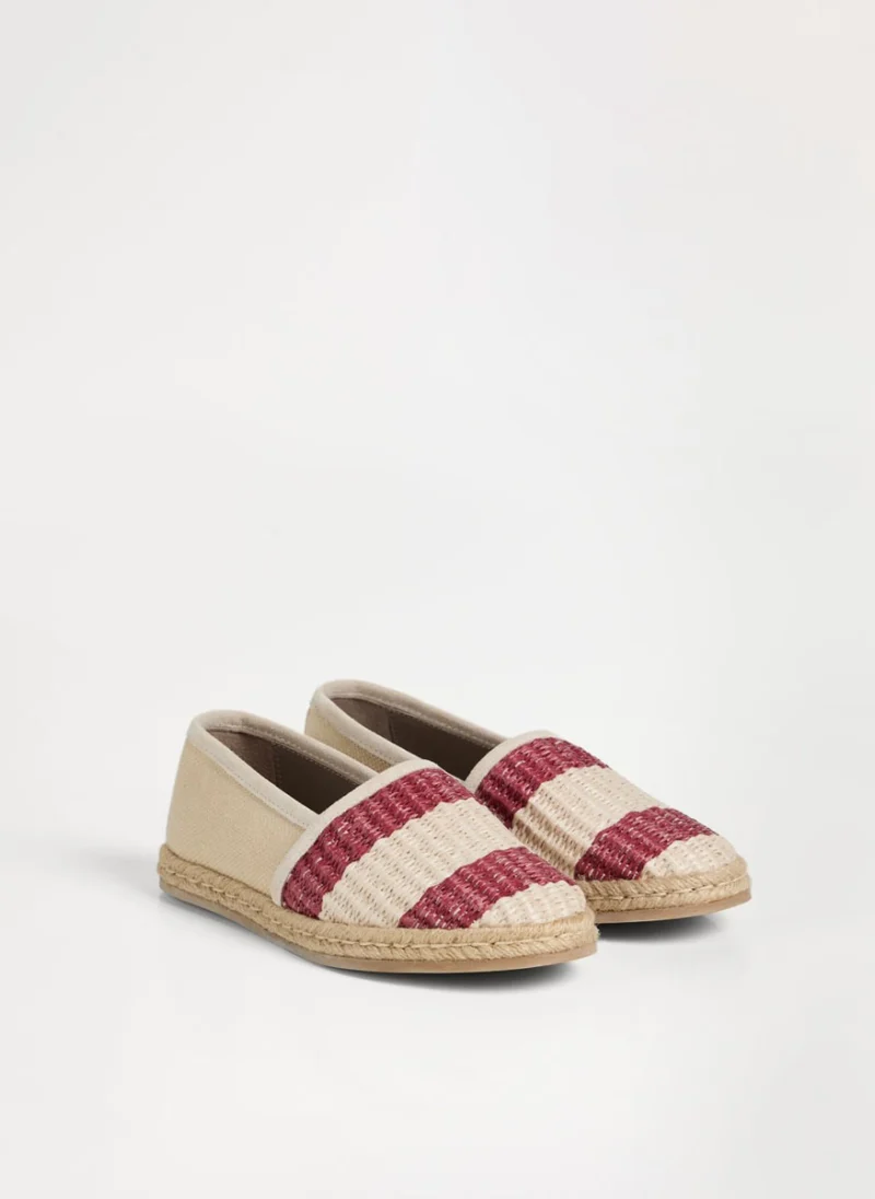 Еспадрили с раиран мотив Brunello Cucinelli Kids — снимка 2
