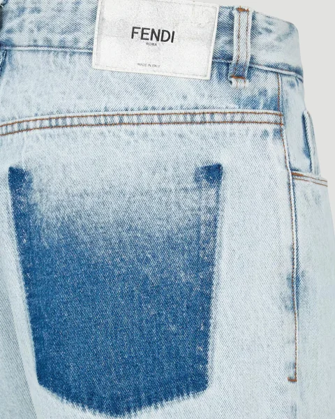 Light Blue Denim Trousers — снимка 3