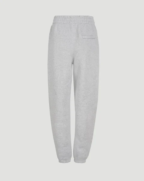 Cotton Sweatpants in Light Grey — снимка 2