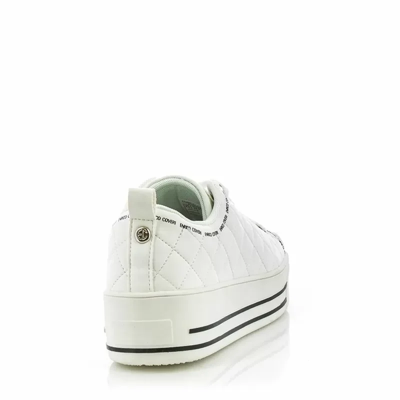 Дамски Сникърс ENRICO COVERI – ECW224217/01 -WHITE — снимка 2