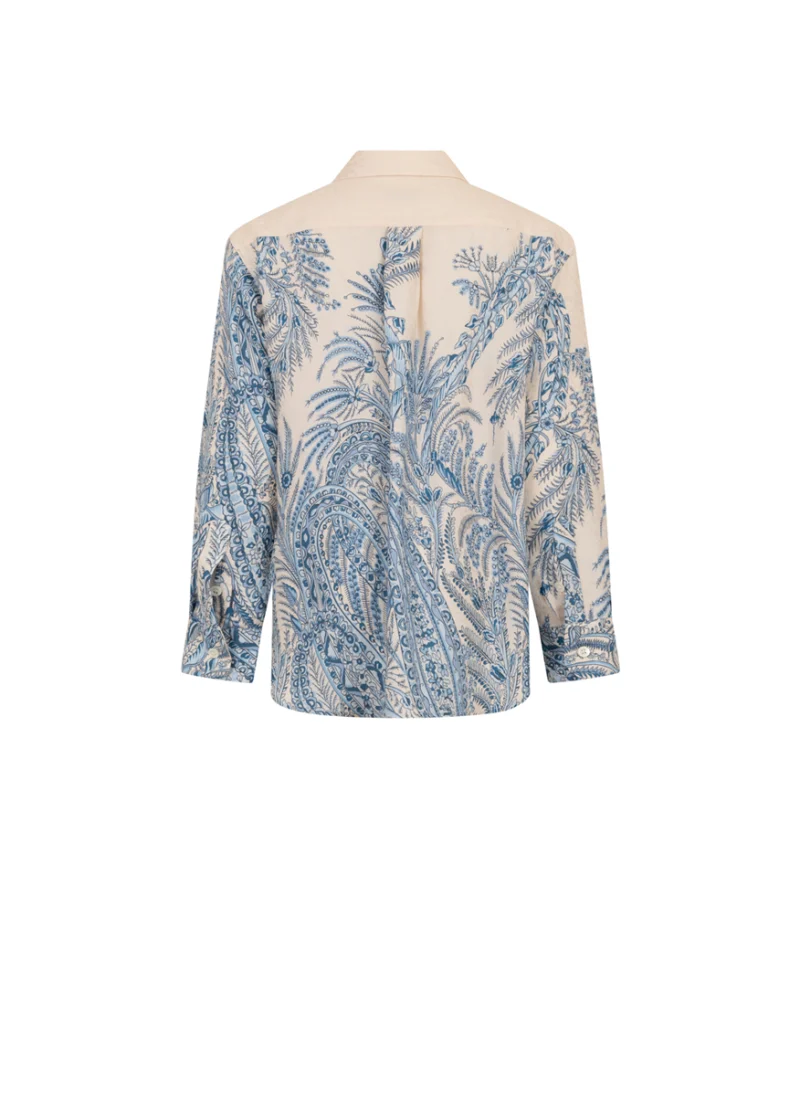 Риза с принт 'Paisley' Etro Kids — снимка 2
