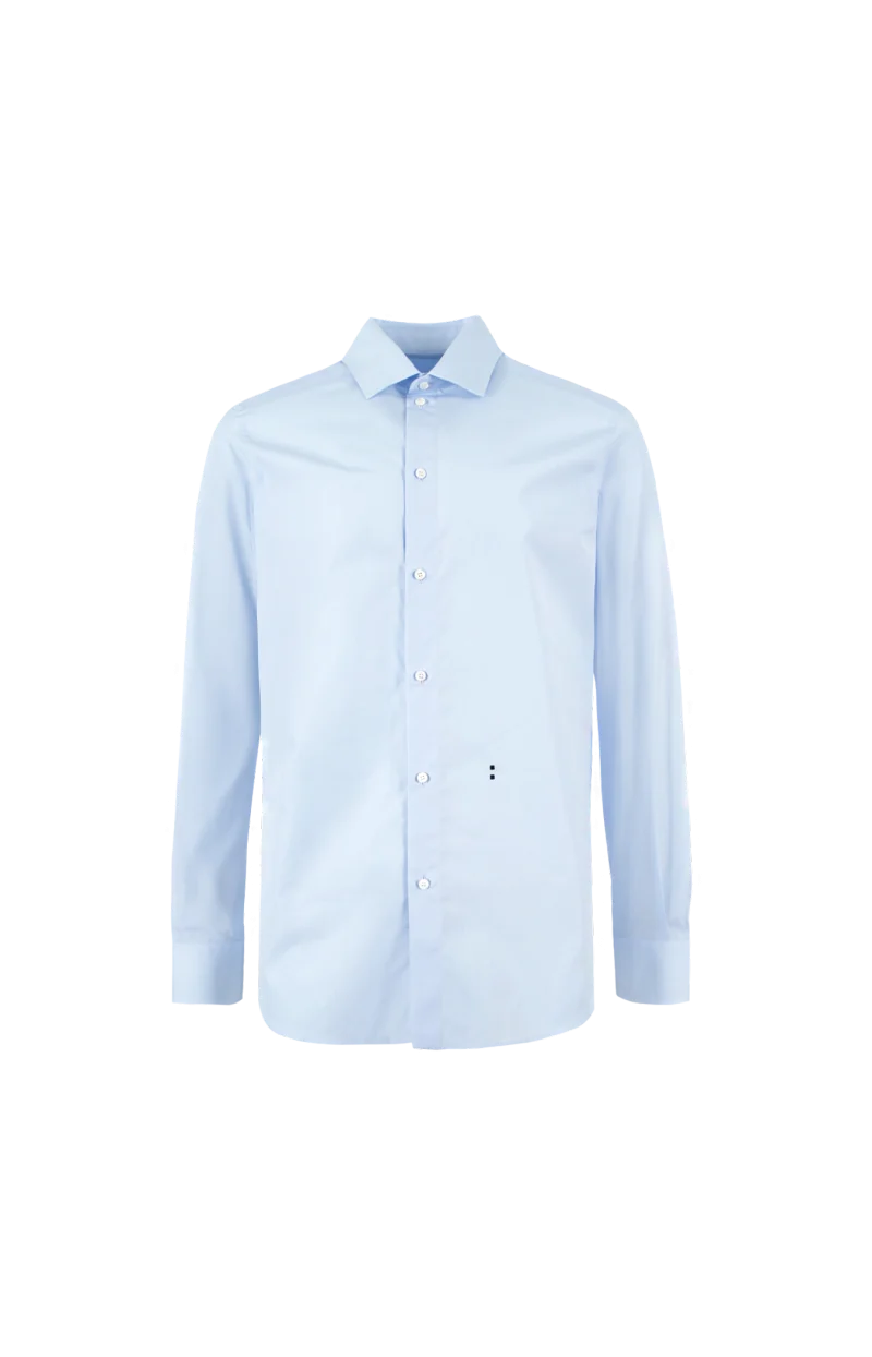 Blue Poplin Shirt