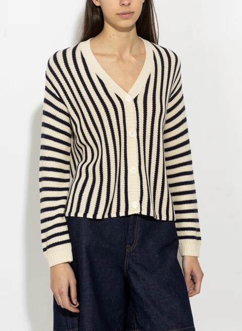 Жилетка от фино плетиво Weekend Max Mara Wkdnicchia — снимка 4