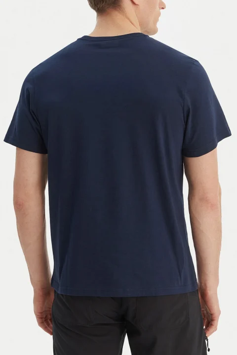 T-Shirt CSC Basic Logo 2155001 464 collegiate navy, gem columbia — снимка 2