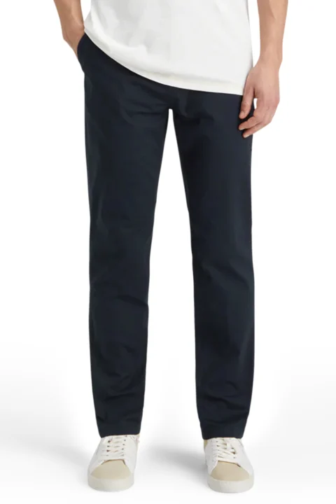 Панталон Stuart Stretch Cotton Chino 179178 0002 night — снимка 2