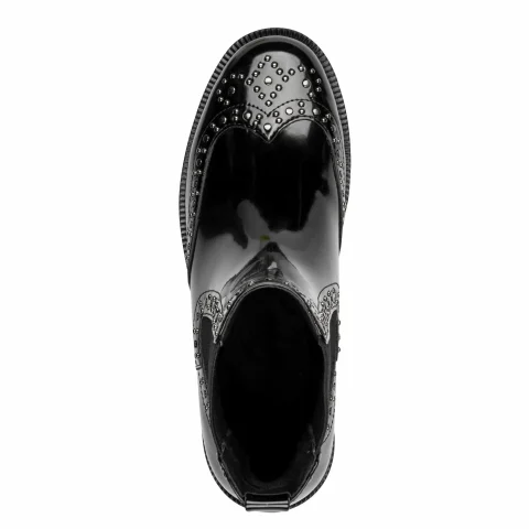 Дамски Равни Боти TAMARIS – 1-25340-45-001 BLACK — снимка 5