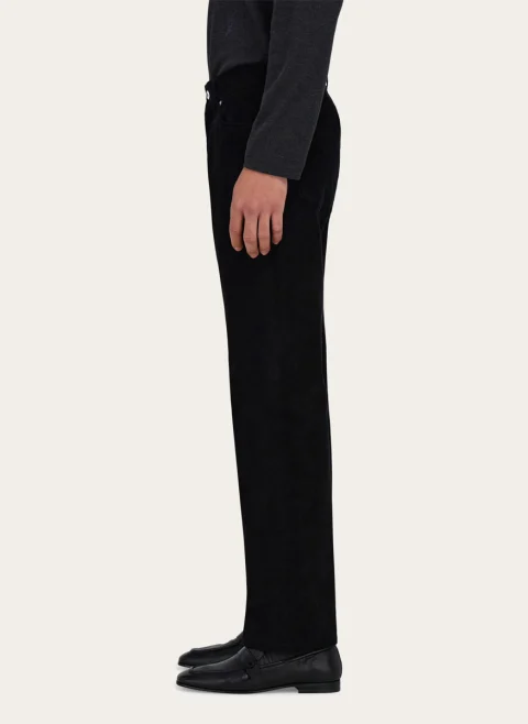 Панталон от кадифе Ferragamo — снимка 3