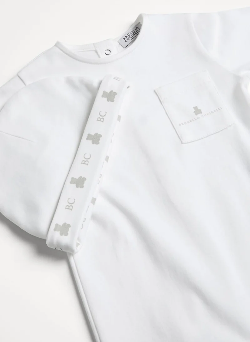 Комплект за бебета Brunello Cucinelli Kids — снимка 3