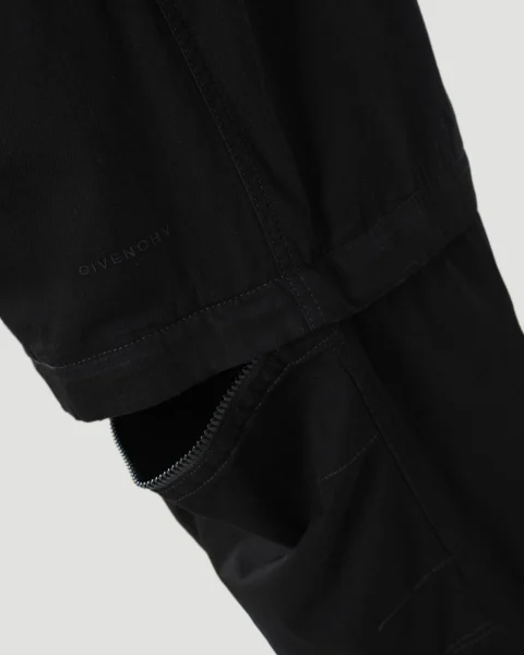 Two in One Detachable Zip Off Pants in Light Denim — снимка 5