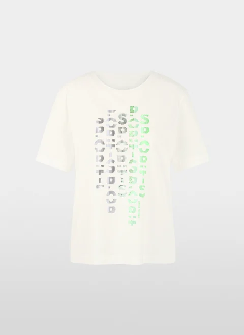 Тишърт с графичен принт Marc Cain Sports — снимка 6