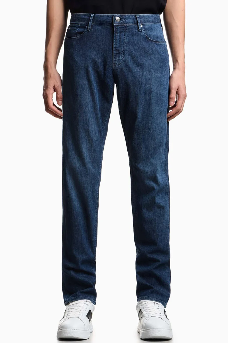 Jeans EM000121AF22814 MB002 medium blue denim — снимка 2