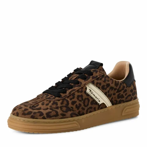 Дамски Сникърс TAMARIS – 1-23788-42-329 LEOPARD COMB — снимка 3