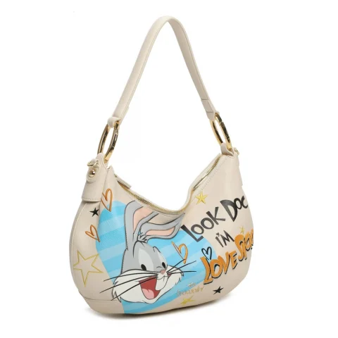Дамска чанта Amy Looney Tunes Braccialini — снимка 5