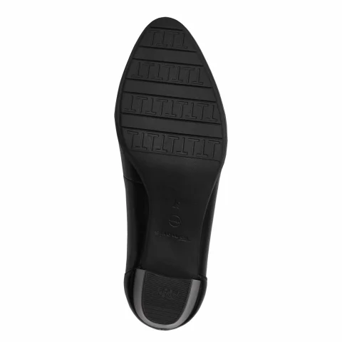 Токчета TAMARIS – 1-22451-44-003 BLACK LEATHER — снимка 6