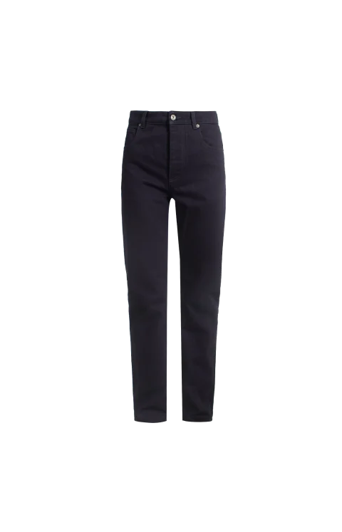 Straight Leg Jeans in Dark Indigo