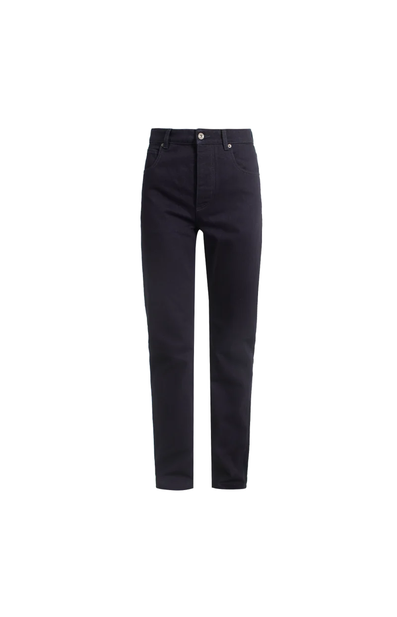 Straight Leg Jeans in Dark Indigo